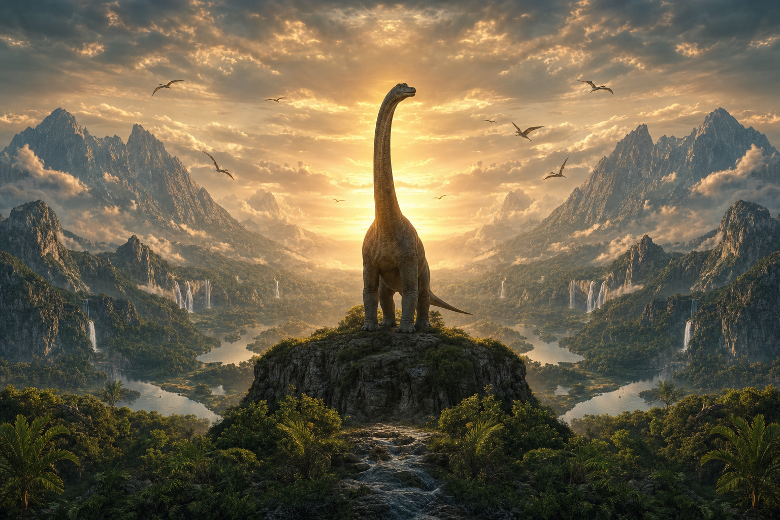 Gigantyczny dinozaur