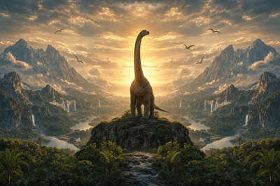 Gigantyczny dinozaur