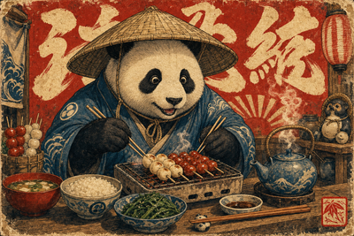 Panda na Biesiadzie